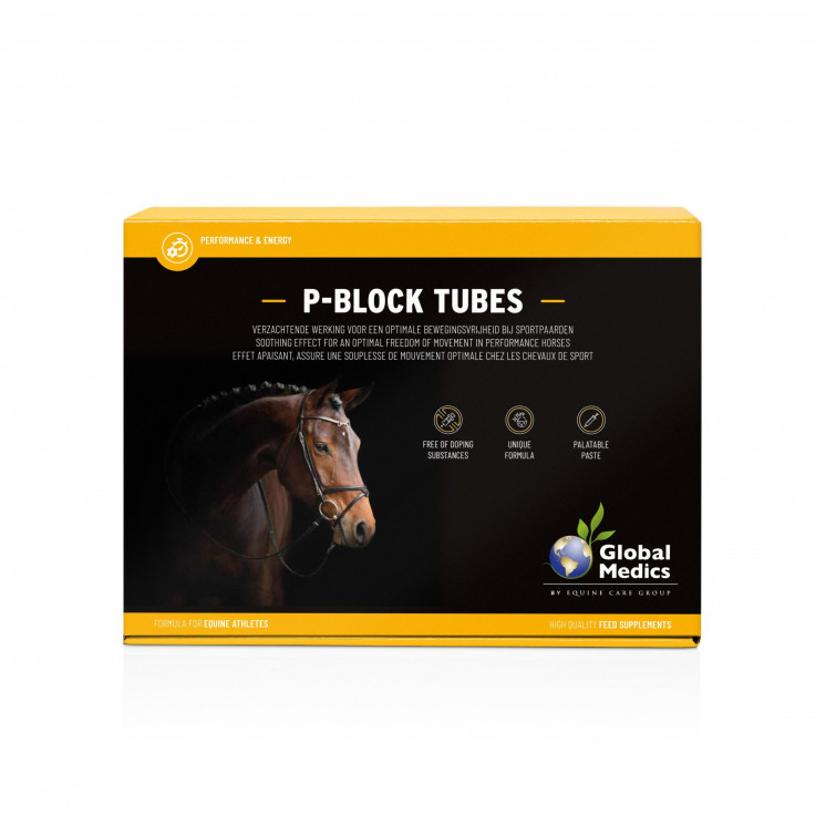 P-block tubes 6 x 60 gr Global Medics